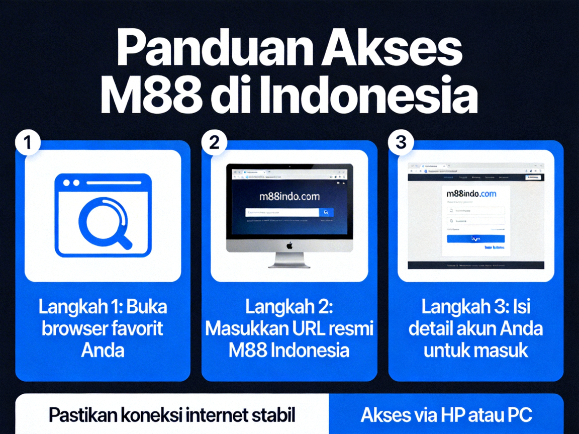 Panduan Akses M88 di Indonesia